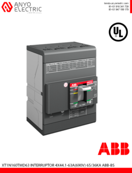 XT1N160TMD63 ABB ANYOELECTRIC