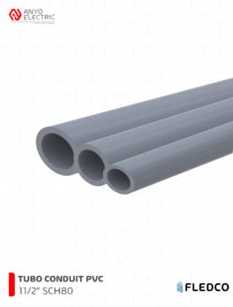 tubo conduit 11/2 SCH80
