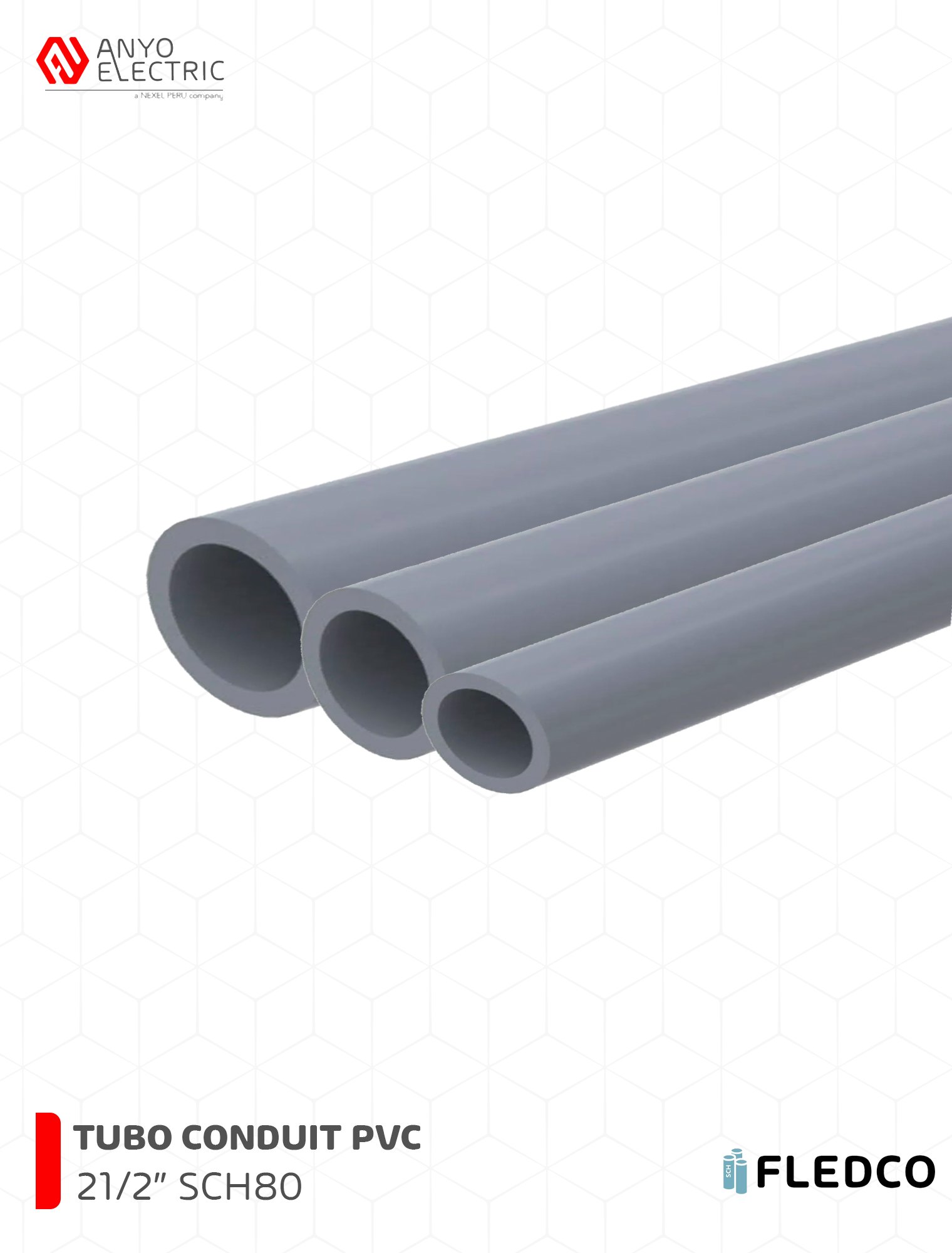TUBO CONDUIT 21/2 SCH80