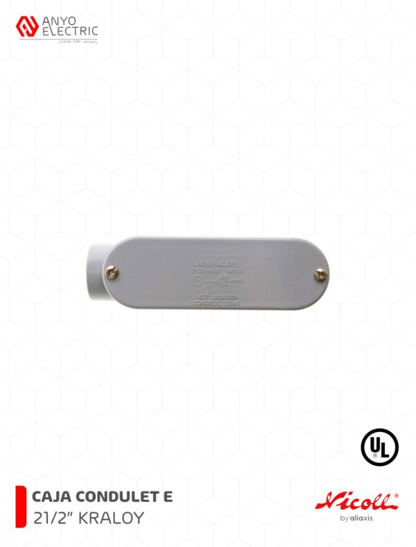 CAJA CONDULET TIPO E 21 2 KRALOY