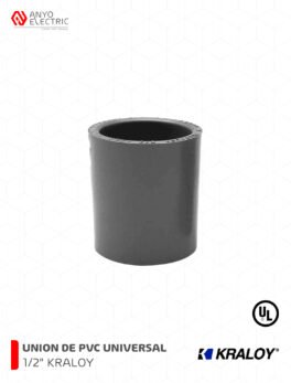UNK12 UNION DE PVC UNIVERSAL 1/2" KRALOY